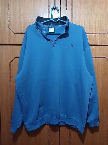 Reebok muški duks sa rajsferšlusom do pola (half‑zip) - Boja: plava - na lalafo.rs Reebok muški duks sa rajsferšlusom do pola (half‑zip) - Boja: plava -