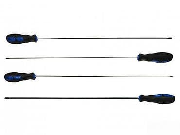 Set produžnih šrafcigera (4 kom) - Tipovi vrhova: ravan, krstasti na lalafo.rs Set produžnih šrafcigera (4 kom) - Tipovi vrhova: ravan, krstasti