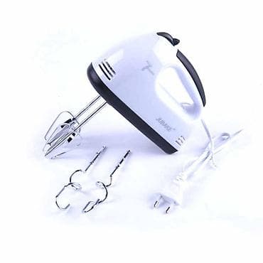 Ručni mikser JUBAKE JU-133 - Snaga: 100 W (označeno na pakovanju) - 7 na lalafo.rs — 2 Ručni mikser JUBAKE JU-133 - Snaga: 100 W (označeno na pakovanju) - 7 — 2