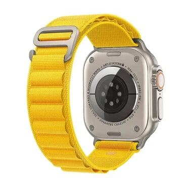 Alpine Loop u žutoj boji, za Apple Watch 1,2 i 3. generacije od 42mm na lalafo.rs Alpine Loop u žutoj boji, za Apple Watch 1,2 i 3. generacije od 42mm