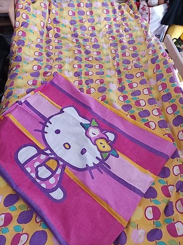 Hello Kitty navlaka za jorgan ili ćebe i navlaka za jastuk Jysk, bez na lalafo.rs — 2 Hello Kitty navlaka za jorgan ili ćebe i navlaka za jastuk Jysk, bez — 2