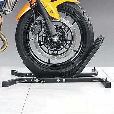 Transport: Stalak/kolijevka za prednji točak motocikla - Čelična konstrukcija sa at lalafo.rs — 2 Transport: Stalak/kolijevka za prednji točak motocikla - Čelična konstrukcija sa — 2