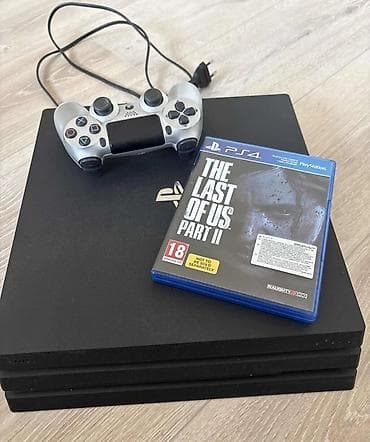 Sony PlayStation 4 Pro konzola, elegantnog crnog dizajna, nudi at lalafo.rs — 4 Sony PlayStation 4 Pro konzola, elegantnog crnog dizajna, nudi — 4