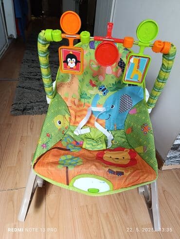 Dressers: Vibrirajuća ležaljka/ljuljaška za bebe sa motivima džungle - Mekano at lalafo.rs — 2 Dressers: Vibrirajuća ležaljka/ljuljaška za bebe sa motivima džungle - Mekano — 2