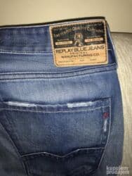 Original Replay farmerice 38 100% cotton Polustruk 52cm duzina na lalafo.rs Original Replay farmerice 38 100% cotton Polustruk 52cm duzina