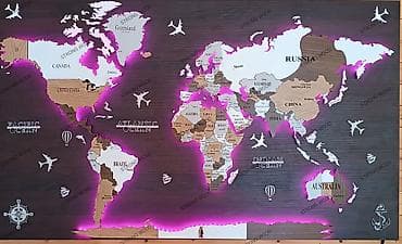 Antique Decor: Led mapa sveta 250×150 cm 3D sa podlogom Istražite lepotu dekorativne at lalafo.rs — 5 Antique Decor: Led mapa sveta 250×150 cm 3D sa podlogom Istražite lepotu dekorativne — 5