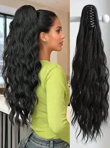 Ekstenzija repa sa šnalom – dugački ponytail nastavak za kosu - Tip na lalafo.rs — 2 Ekstenzija repa sa šnalom – dugački ponytail nastavak za kosu - Tip — 2