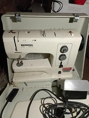 BERNINA Record Electronic – šivaća mašina sa koferom - Elektronska na lalafo.rs — 1 BERNINA Record Electronic – šivaća mašina sa koferom - Elektronska — 1