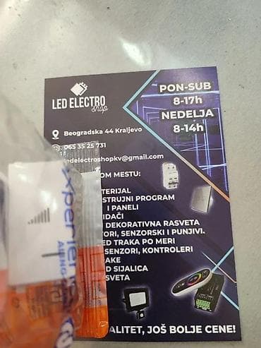Lighting & Fittings: ELEKTRONSKI REGULATOR ZA LED ALING CONEL EXPERIENCE Opis: Univerzalni at lalafo.rs — 2 Lighting & Fittings: ELEKTRONSKI REGULATOR ZA LED ALING CONEL EXPERIENCE Opis: Univerzalni — 2