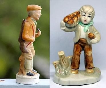 VTG figure LOVAC sa LULOM i dečak prodavac Baguette porcelan. Cena za na lalafo.rs VTG figure LOVAC sa LULOM i dečak prodavac Baguette porcelan. Cena za