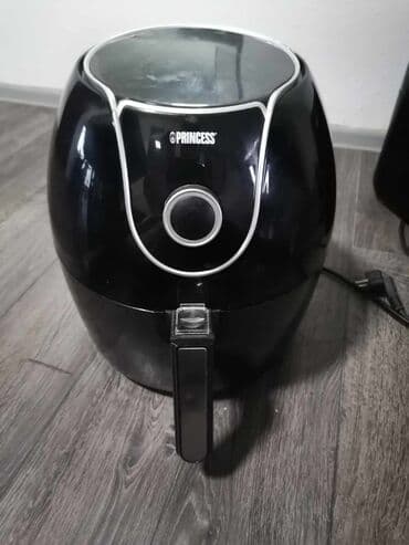 Princess friteza na vruć vazduh (air fryer) - Model sa kružnim korpom na lalafo.rs Princess friteza na vruć vazduh (air fryer) - Model sa kružnim korpom