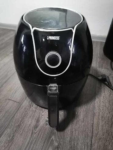 Princess friteza na vruć vazduh (air fryer) - Model sa kružnim korpom na lalafo.rs — 1 Princess friteza na vruć vazduh (air fryer) - Model sa kružnim korpom — 1
