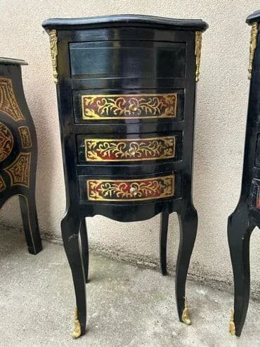 Antique Dressers: Stare stilske Boulle komode / noćni ormarići Stare Boulle komode / at lalafo.rs — 1 Antique Dressers: Stare stilske Boulle komode / noćni ormarići Stare Boulle komode / — 1