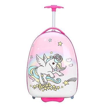 Backpacks, bags and suitcases: Dečji kofer na točkiće – jednorog motiv - Dizajn: Roze kofer sa at lalafo.rs — 1 Backpacks, bags and suitcases: Dečji kofer na točkiće – jednorog motiv - Dizajn: Roze kofer sa — 1