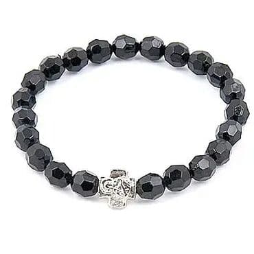 Konac narukvica, Handmade, Materijal: Kristal, Perlice, Srebro na lalafo.rs Konac narukvica, Handmade, Materijal: Kristal, Perlice, Srebro