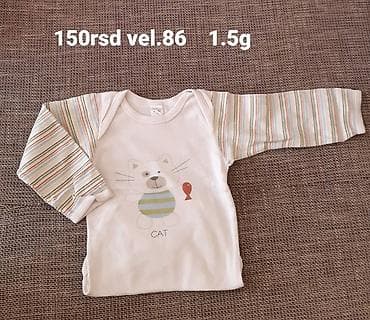 Bebi majica dugih rukava, veličina 86 (za uzrast oko 1,5 godine) na lalafo.rs — 1 Bebi majica dugih rukava, veličina 86 (za uzrast oko 1,5 godine) — 1