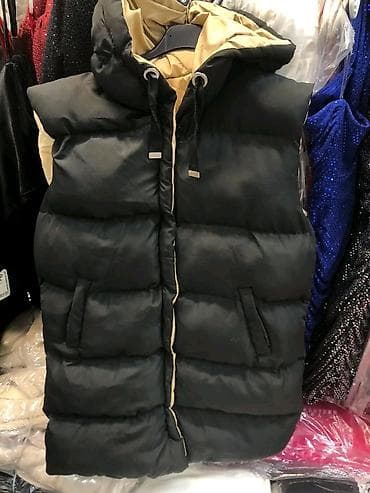 Duga ženska prsluk-jakna sa kapuljačom, dvostrana Prsluk sa 2 lica na lalafo.rs — 2 Duga ženska prsluk-jakna sa kapuljačom, dvostrana Prsluk sa 2 lica — 2