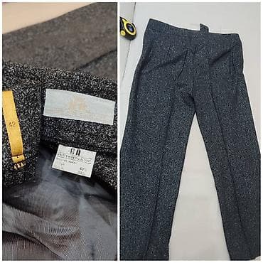 AMC ženske pantalone, tamno sive melirane boje. - Veličina: 42 na lalafo.rs — 1 AMC ženske pantalone, tamno sive melirane boje. - Veličina: 42 — 1