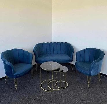 Antique Furniture Sets: Shell set ( 2 fotelje + dvosed ) -Cena za set : 520e Pojedinačno at lalafo.rs — 7 Antique Furniture Sets: Shell set ( 2 fotelje + dvosed ) -Cena za set : 520e Pojedinačno — 7