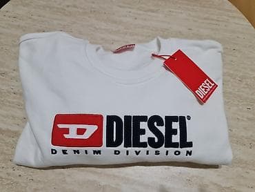 DIESEL “Denim Division” dukser/dugačak sweatshirt - Boja: bela - na lalafo.rs — 1 DIESEL “Denim Division” dukser/dugačak sweatshirt - Boja: bela - — 1