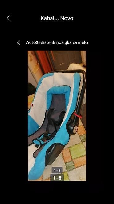 AutoSedište za malo dete ili nosiljka do 13 kg Lorelli
Mirjevo na lalafo.rs AutoSedište za malo dete ili nosiljka do 13 kg Lorelli
Mirjevo