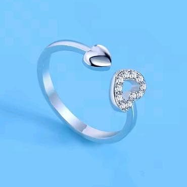 PRELEPE KVALITETNE POSREBRENE RAZNOVRSNE PODESIVE PRSTENJE SA na lalafo.rs — 5 PRELEPE KVALITETNE POSREBRENE RAZNOVRSNE PODESIVE PRSTENJE SA — 5