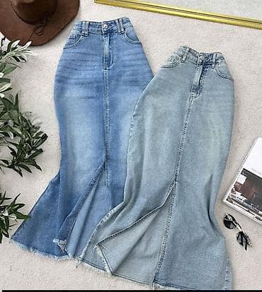 Prelepe teksas suknje 3800 dinara v na lalafo.rs Prelepe teksas suknje 3800 dinara v