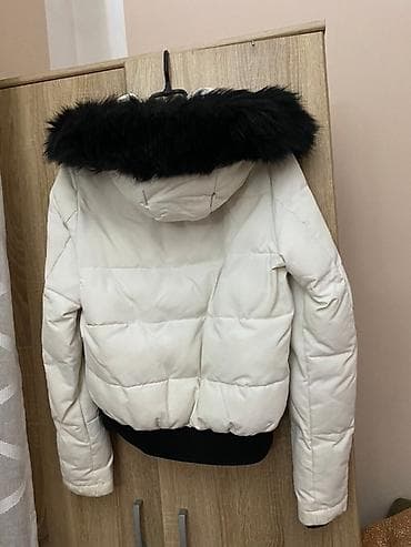 Ženska zimska jakna INVENTo (oznaka L) - Boja: bela, sa crnim na lalafo.rs — 3 Ženska zimska jakna INVENTo (oznaka L) - Boja: bela, sa crnim — 3