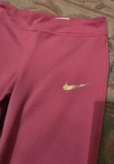 NIKE pro dri fit original helanke roze boje sa zlatnom debelom gumom na lalafo.rs — 8 NIKE pro dri fit original helanke roze boje sa zlatnom debelom gumom — 8