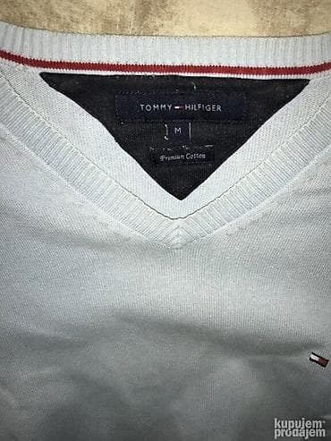 Men's Clothing: Original Tommy Hilfiger dzemper M - L 100% cotton Ramena 46cm at lalafo.rs — 10 Men's Clothing: Original Tommy Hilfiger dzemper M - L 100% cotton Ramena 46cm — 10