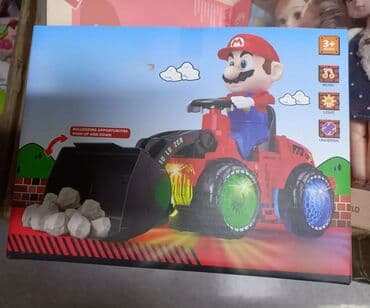 Radne mašine: Super Mario bager sa zvukom i svetlosnim efektima Zabavna igračka za na lalafo.rs — 2 Radne mašine: Super Mario bager sa zvukom i svetlosnim efektima Zabavna igračka za — 2