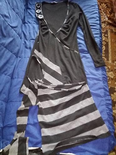 pantalone butiku ali: Na prodaju crno siva tunika, jako lepog kroja, prati figuru tela na lalafo.rs — 1 pantalone butiku ali: Na prodaju crno siva tunika, jako lepog kroja, prati figuru tela — 1