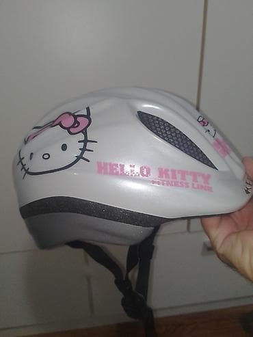 Dečija biciklistička kaciga KED – Hello Kitty Fitness Line vel M Obim na lalafo.rs — 1 Dečija biciklistička kaciga KED – Hello Kitty Fitness Line vel M Obim — 1