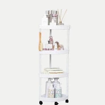 01. Ugaona polica za kupatilo / ugaona Boja: crna i bela polica za na lalafo.rs — 3 01. Ugaona polica za kupatilo / ugaona Boja: crna i bela polica za — 3