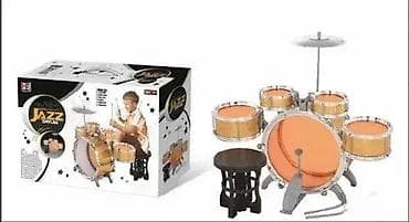 Musical Instruments: Jazz Drum 5u1 – Set bubnjeva za decu s dodacima 🥁🎶 👦👧 Za uzrast at lalafo.rs — 2 Musical Instruments: Jazz Drum 5u1 – Set bubnjeva za decu s dodacima 🥁🎶 👦👧 Za uzrast — 2