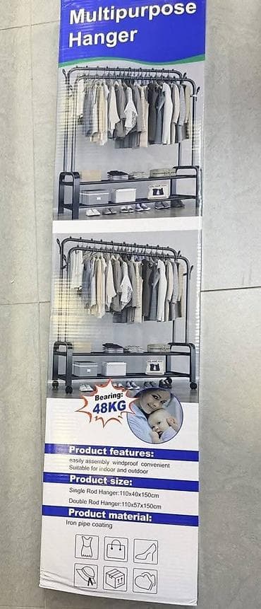 Dupli stalak Vesalica za odecu Stender za odecu Civiluk za odecu na lalafo.rs — 2 Dupli stalak Vesalica za odecu Stender za odecu Civiluk za odecu — 2