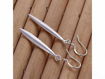 za svaki dan: Duge viseće minđuše – srebro 925 - Materijal: srebro finoće 925 at lalafo.rs — 3 za svaki dan: Duge viseće minđuše – srebro 925 - Materijal: srebro finoće 925 — 3