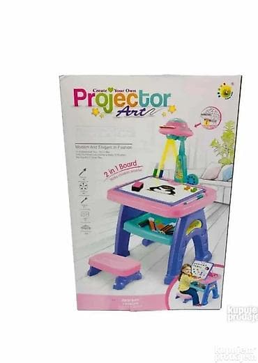 Dečiji projektor za crtanje sa stolicom 🎨🪑 Ovaj fantastični set 2 u 1 na lalafo.rs — 1 Dečiji projektor za crtanje sa stolicom 🎨🪑 Ovaj fantastični set 2 u 1 — 1