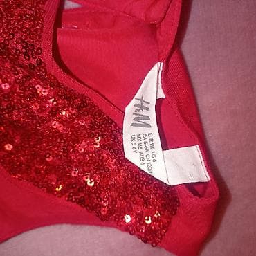 Dečija svečana crvena haljina + suknjica Minnie - Brend: H&M na lalafo.rs — 2 Dečija svečana crvena haljina + suknjica Minnie - Brend: H&M — 2