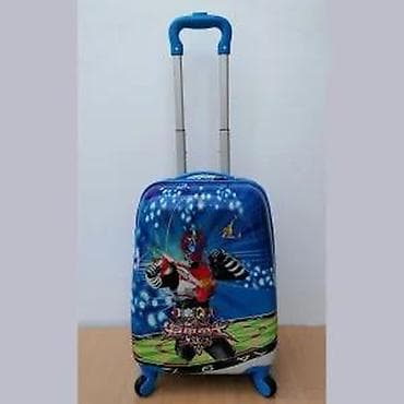 Kids' costumes: Dečiji kofer na točkiće sa atraktivnim dizajnom. Kofer je plave boje at lalafo.rs — 9 Kids' costumes: Dečiji kofer na točkiće sa atraktivnim dizajnom. Kofer je plave boje — 9