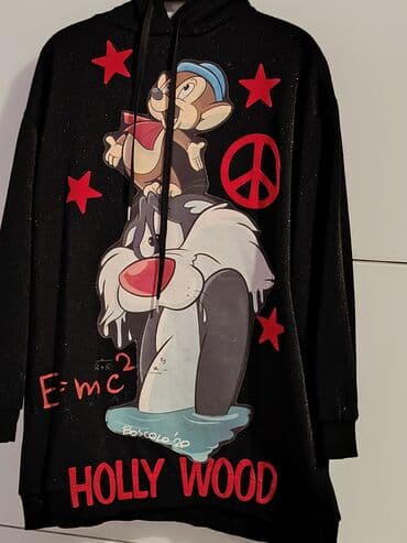 Hollywood, One size, Sa ilustracijom, bоја - Crna na lalafo.rs Hollywood, One size, Sa ilustracijom, bоја - Crna