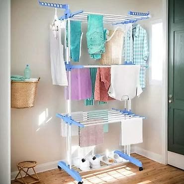 Stalak za veš na tri nivoa – Idealan za male prostore Ovaj metalni na lalafo.rs — 3 Stalak za veš na tri nivoa – Idealan za male prostore Ovaj metalni — 3