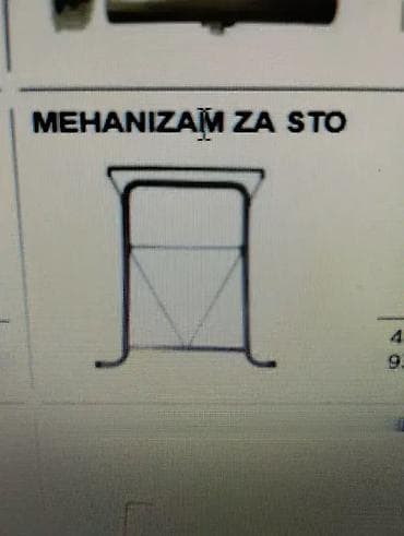 Mehanizam za sto- nogare 4.200 din na lalafo.rs — 3 Mehanizam za sto- nogare 4.200 din — 3