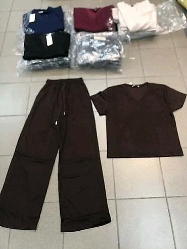 Personal Items: Ženski komplet – široke pantalone i majica s V‑izrezom - Dvodijelni at lalafo.rs — 5 Personal Items: Ženski komplet – široke pantalone i majica s V‑izrezom - Dvodijelni — 5