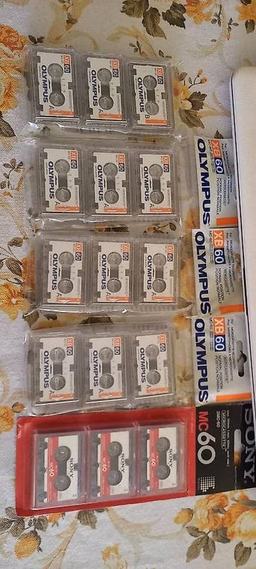 Mini kasete za diktafon – paket - Modeli: Olympus Microcassette XB60 na lalafo.rs — 4 Mini kasete za diktafon – paket - Modeli: Olympus Microcassette XB60 — 4
