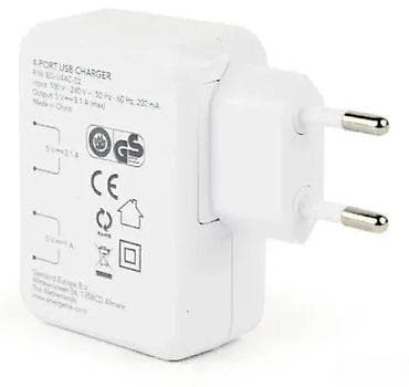 Univerzalni zidni punjač sa 4 USB izlaza – Energenie/Gembird - 4 USB na lalafo.rs Univerzalni zidni punjač sa 4 USB izlaza – Energenie/Gembird - 4 USB