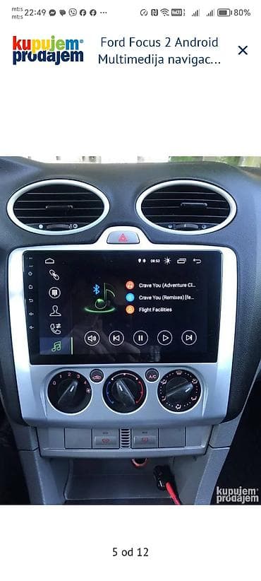 Android multimedija/navigacija za Ford Focus 2 - Kompatibilnost: Ford na lalafo.rs — 1 Android multimedija/navigacija za Ford Focus 2 - Kompatibilnost: Ford — 1