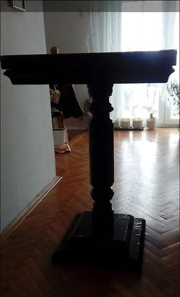 Stocic. Puno drvo u kombinaciji sa mermerom. Dimenzije 50x50. Visina na lalafo.rs — 2 Stocic. Puno drvo u kombinaciji sa mermerom. Dimenzije 50x50. Visina — 2