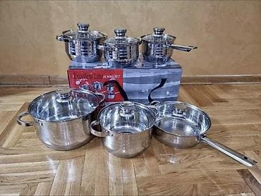 Set posuđa “Excellent Line Jumbo Set” – komplet od nerđajućeg čelika na lalafo.rs Set posuđa “Excellent Line Jumbo Set” – komplet od nerđajućeg čelika