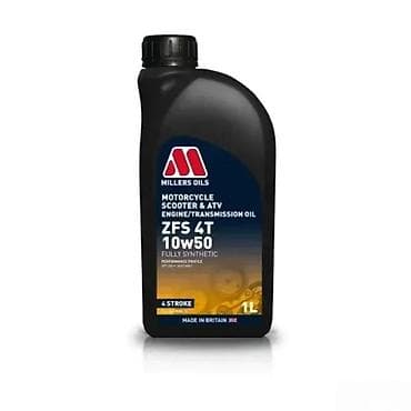 Millers Oils ZFS 4T 10W-50 – potpuno sintetičko ulje za četvorotaktne na lalafo.rs Millers Oils ZFS 4T 10W-50 – potpuno sintetičko ulje za četvorotaktne